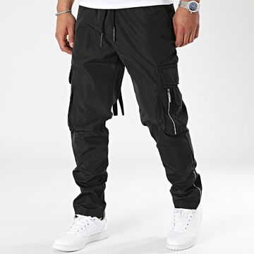 2Y Premium - Pantalones cargo negros