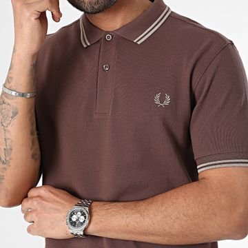 Fred Perry - Polo de manga corta MM3600 Marrón
