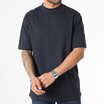 Urban Classics - Camiseta de cola oversize TB006 Azul marino
