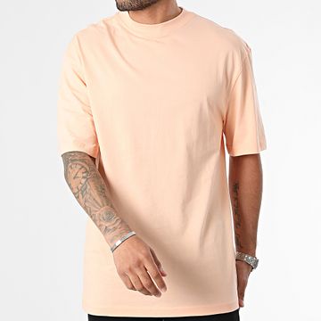 Urban Classics - Camiseta de cola oversize TB006 Naranja claro