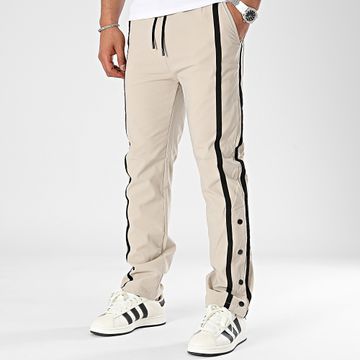John H - Pantalones de chándal beige