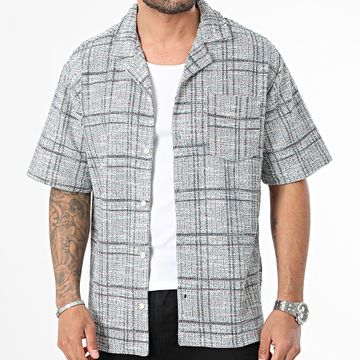 Classic Series - Alvin Camisa Manga Corta 224080 Blanco Azul Claro