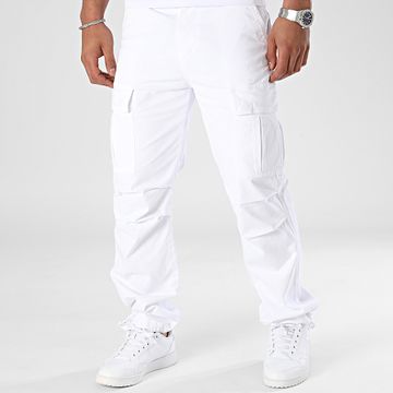 John H - Pantalones cargo blancos
