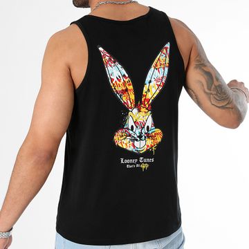 Looney Tunes - Bugs Bunny Graffiti Back Tank Top Negro