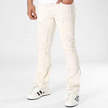 Ikao - Vaqueros acampanados 439 Beige