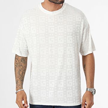 KZR - Oversize Tee Shirt Large Light Beige Renaissance