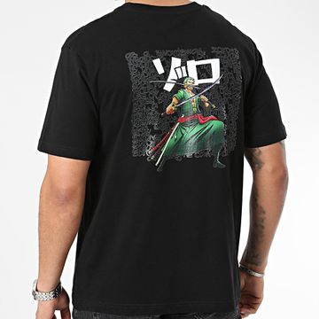 One Piece - Camiseta oversize Zoro Graf Negra