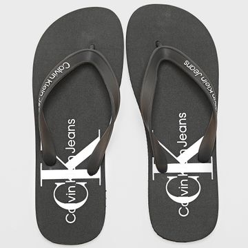 Calvin Klein - Chanclas Sandalia de playa Monograma 0838 Negro