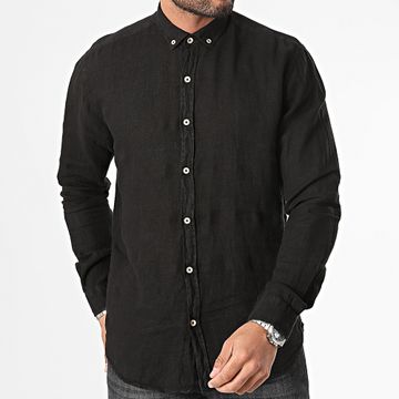 Classic Series - Camisa negra de manga larga