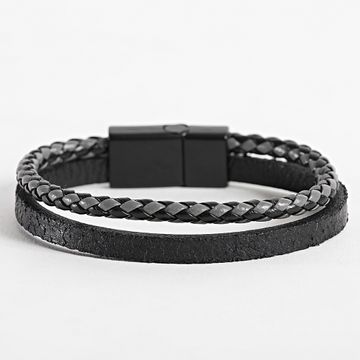 Classic Series - Pulsera Gris Negra