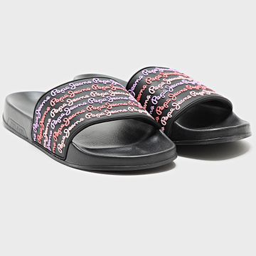Pepe Jeans - Chanclas de mujer Slider Set PLS70145 Negro