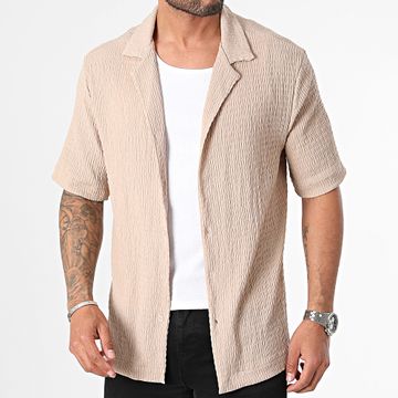 KZR - Camisa de manga corta beige
