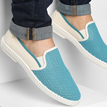 Rivieras - Alpargatas Classic Match 9255 Crudo Aqua