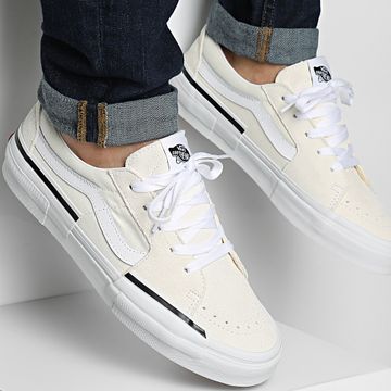 Vans - Sk8 Low Rearrange Zapatillas CRNCD31 Canvas Suede Marshmallow