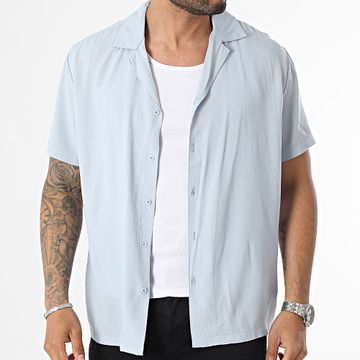 Frilivin - Camisa azul claro de manga corta