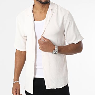 Classic Series - Camisa de manga corta beige