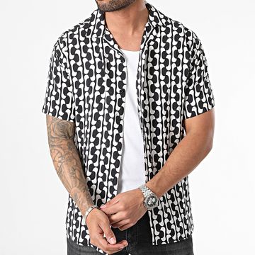 Classic Series - Negro Blanco Camisa de manga corta