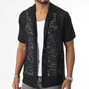 Frilivin - Camisa de manga corta Negra