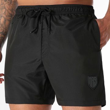 MA9 Mafia Nueve - Shorts de baño negros Faster