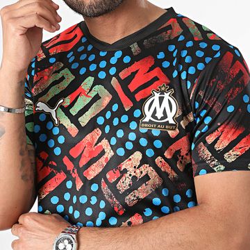Puma - Camiseta OM Africa 13 778589 Negro