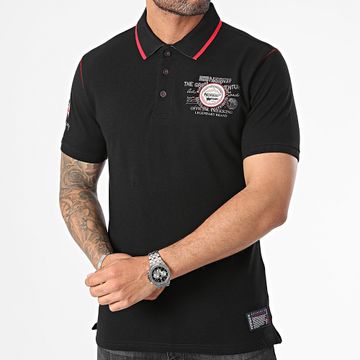 Geographical Norway - Polo de manga corta Kilsvik Negro