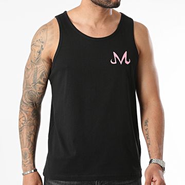 Dragon Ball Z - Camiseta pecho Majin Negro Rosa