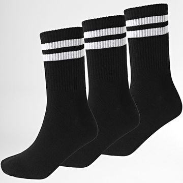 Jack And Jones - 3 Pares Calcetines Travis Negro