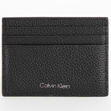 Calvin Klein - Estuche para tarjetas Warmth 7389 Negro
