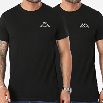 Kappa - Lote de 2 camisetas 39492136 Negro