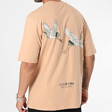 KZR - Camiseta oversize camel claro