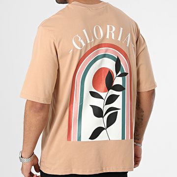 KZR - Camiseta oversize camel