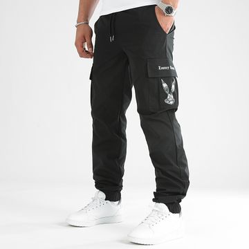 Looney Tunes - Bugs Bunny Graffiti Black And White Cargo Pants Negro
