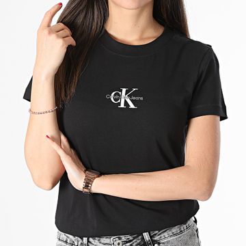Calvin Klein - Camiseta mujer 3563 Negro
