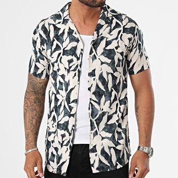Classic Series - Camisa de manga corta beige marino