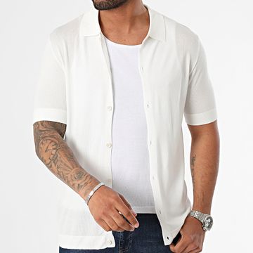 Frilivin - Camisa de manga corta Blanca