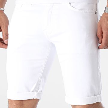 Pepe Jeans - Pantalones cortos Gymdigo Slim Jean PM801075TC3 Blanco