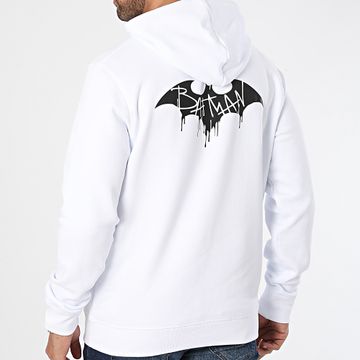 DC Comics - Sudadera Batman Graffiti Blanca