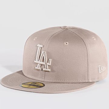 New Era - Gorra ajustada League Essential 59Fifty LA 60503401 Beige