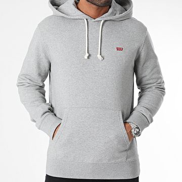 Levi's - Sudadera con capucha 34581 Heather Grey
