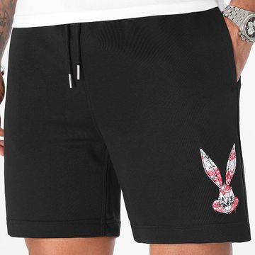 Looney Tunes - Bugs Bunny Graffiti Pink Jogging Shorts Negro
