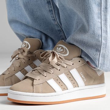 Adidas Originals - Campus 00s Mujer Zapatillas JI4461 Wonder Beige Calzado Blanco Goma2