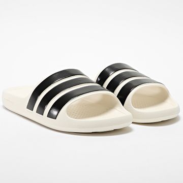 Adidas Performance - Sandalias Adilette Flow Beige Negro