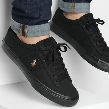 Polo Ralph Lauren - Zapatillas negras Sayer