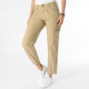 Classic Series - Pantalones camel para mujer