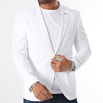 Mackten - Chaqueta blazer blanca