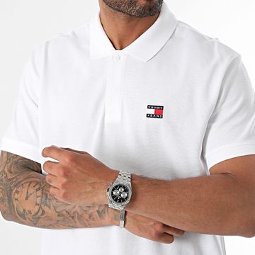 Tommy Jeans - Polo de manga corta Badge 8314 Blanco