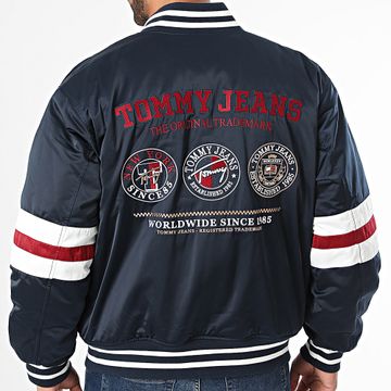 Tommy Jeans - Chaqueta Explorer 8897 Varsity Azul Marino