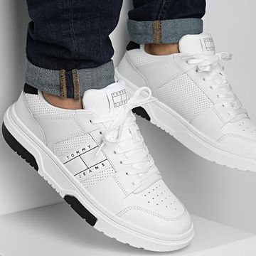 Tommy Jeans - Zapatillas Brooklyn Elevated 2662 Blanco Negro