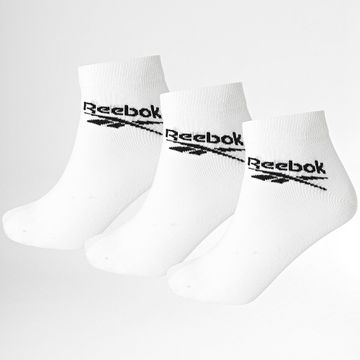 Reebok - 3 Pares De Calcetines R0429 Blanco