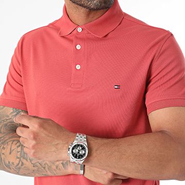 Tommy Hilfiger - Polo Manga Corta Slim 1985 7771 Brick